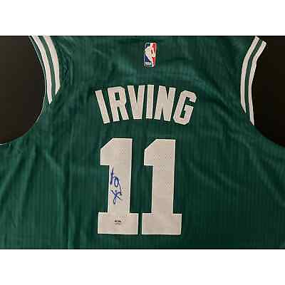 #ad Kyrie Irving Signed Boston Celtics Jersey PSA DNA $250.00