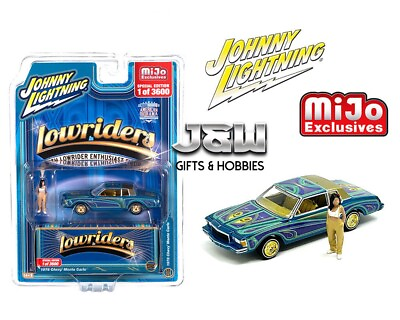#ad Johnny Lightning Chevrolet Monte Carlo 1978 Lowriders with Figure JLCP7458 1 64 $15.99