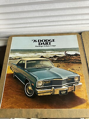 #ad 1976 Dodge Dart Dealer Sales Showroom Autoshow Brochure $6.00