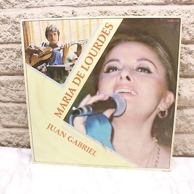 #ad Maria De Lourdes Interpreta a Juan Gabriel Vinyl Record LP VG Album $14.97