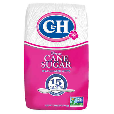 #ad Camp;H Pure Cane Granulated White Sugar 10 Lbs $12.99