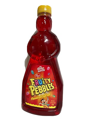 #ad Mrs. Butterworth#x27;s Post Fruity Pebbles Flavored Pancake Syrup 24 oz. $17.99