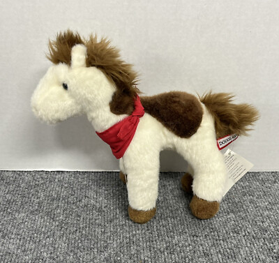 #ad Douglas Horse 9quot; Plush Stuffed Animal Brown White Standing $7.69