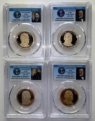 #ad 2012 S Presidential $1 PCGS 69 DCAM 4 Coin Dollar Set $89.95