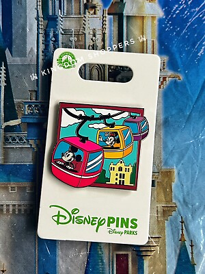 #ad 2024 Disney Parks Skyliner Mickey amp; Minnie Mouse OE Pin $20.95