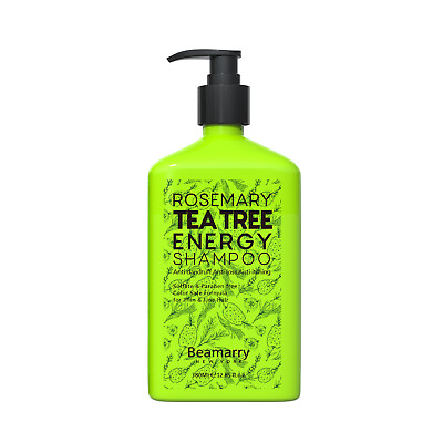 #ad 3x Beamarry Rosemary Tea Tree Energy Shampoo 380ml AU $71.11