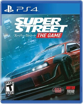 #ad Super Street The Game for PlayStation 4 New Video Game PS 4 $8.18