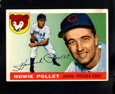 #ad 24929* 1955 Topps # 76 Howie Pollet $3.25