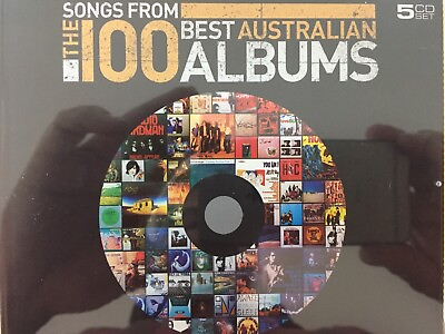 #ad SONGS FROM THE 100 Best Australian Albums 5 x CD Set 2010 Sony BRAND NEW 5CD AU $33.29