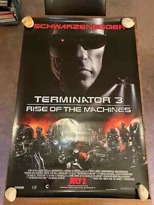#ad Terminator 3: Rise of the Machines Original Theatrical One Sheet 27X40 $175.00