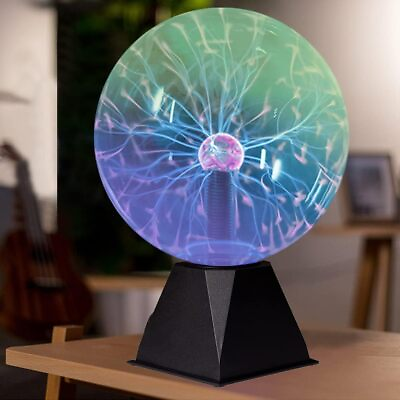 #ad Colorful Plasma Ball Lamp Light Electric Nebula Lightening Home Party Decor 8quot; $95.49
