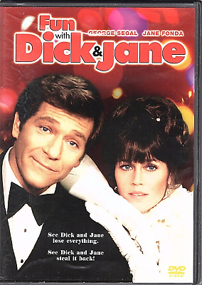 #ad Fun with Dick and Jane DVD 1977  Jane Fonda George Segal Widescreen $7.19