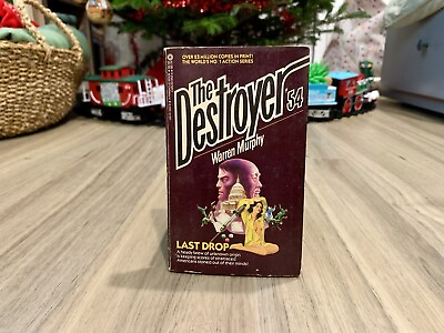 #ad The Destroyer #54: Last Drop by Warren Murphy 1983 Paperback 1st Edition $5.99