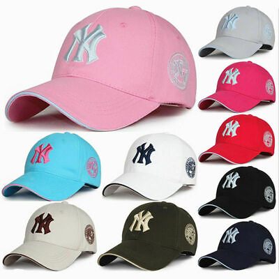 #ad RARE Fashion Men Women NY Adjustable Snapback Sport Hip Hop Baseball Cap Sun Hat $2.99