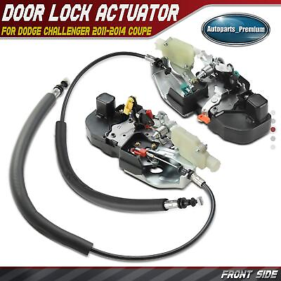 #ad 2pcs Door Latch Lock Assembly for Dodge Challenger 2011 2014 Front Left amp; Right $100.36