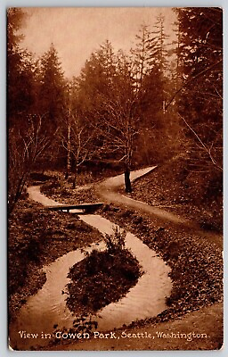 #ad View Cowen Park Seattle Washington Wa Postcard $7.75