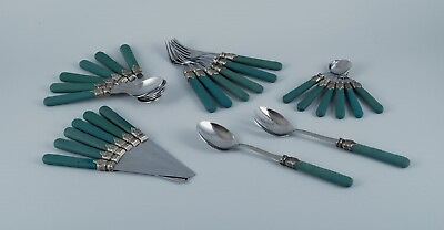 #ad Albert Italy. Dinner cutlery consisting of 26 pieces. $500.00