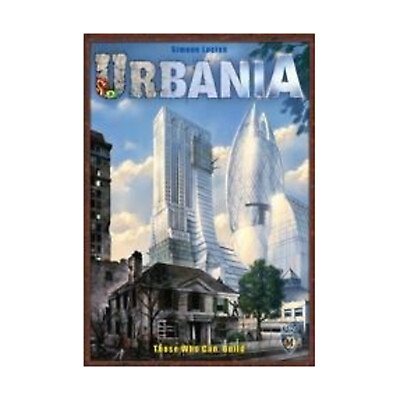 #ad Mayfair Boardgame Urbania Box VG $15.00