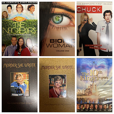 #ad Pick and Choose TV Seasons on DVD $5 Shipping $3.00
