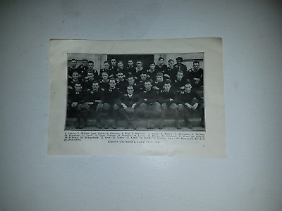 #ad Purdue University 1913 Football Team Picture RARE $16.00