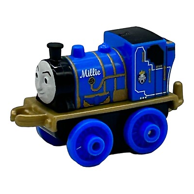 #ad #ad Mattel Millie Thomas The Tank Engine Friends Mini Blue Train Toy 2” Long $5.50