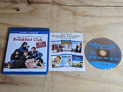 #ad The Breakfast Club Blu ray 30th Anniversary 1985 Emilio EstevezMolly Ringwald $13.99