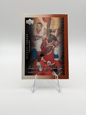 #ad Michael Jordan 1999 00 Upper Deck History of the Dunk #68 Bulls $4.49