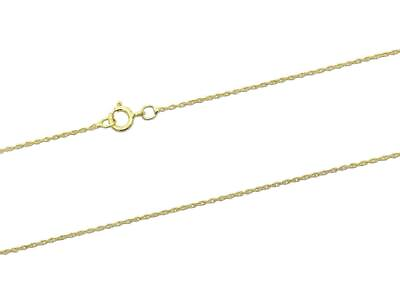 #ad Gold Prince of Wales Link Rope Chain 16quot; 40cm 18quot; 45cm 9ct Yellow Gold GBP 17.99