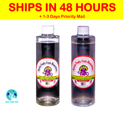 #ad 2 Bottles of Live Tisbe and Tigriopus Copepods. FREE QUIK SHIPPING $24.99