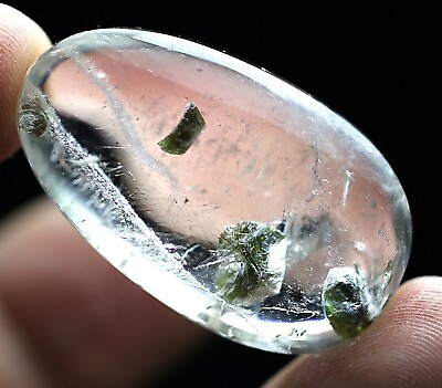 #ad 68.8ct Rare NATURAL Clear tourmaline Crystal Polished $39.99