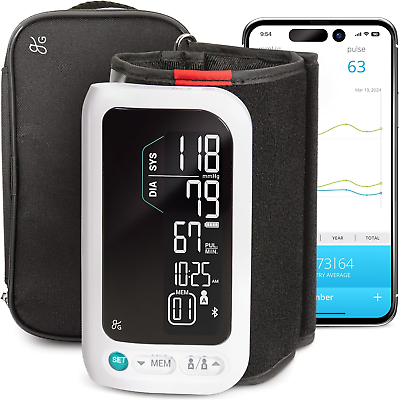 #ad Greater Goods Blood Pressure Monitor Premium All in One Smart Bluetooth P $69.44