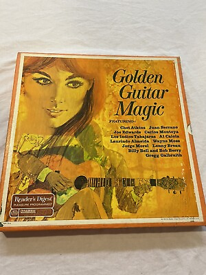 #ad Golden Guitar Magic 1969 Reader#x27;s Digest ‎– RDA 75 A 4 Vinyl LP Box Set $6.99