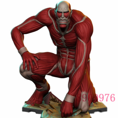 #ad Attack On Titan 3D Printing Unpainted Figure Model GK Blank Kit Sculpture New $261.25