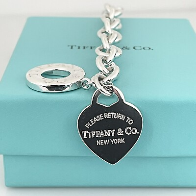 #ad Tiffany amp; Co Return To Tiffany Heart Tag Toggle Necklace in Sterling Silver $675.00