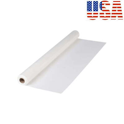#ad White Plastic Roll Tablecover 40quot; x 300 ft $21.99