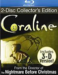 #ad Coraline Two Disc Blu ray DVD Combo w Blu ray $9.99