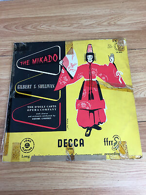 #ad The Mikado Gilbert amp; Sullivan The D#x27;Oyly Carte Opera Company LP Vinyl Record GBP 24.99