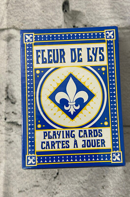 #ad Fleur de Lys Deck of Playing Cards 2017 USPCC Out Of Print $7.99
