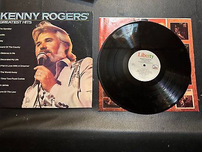 #ad Vinyl LP Kenny Rogers Greatest Hits $3.33