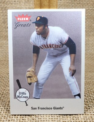 #ad 2002 Fleer Great of the Game Willie McCovey Baseball Card #53 Giants A4 $0.99