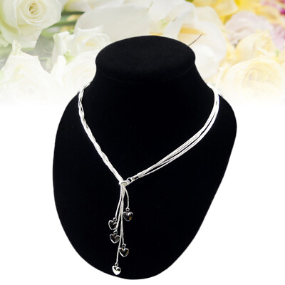 #ad Elegant Women Necklace Love Short Clavicle Chain $7.78
