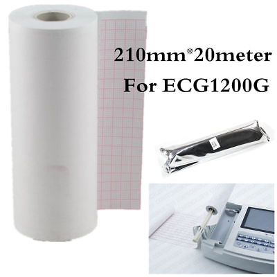 #ad Thermal Record Print Paper For CONTEC ECG1200G ECG1201 ECG Machine 210mm*20m $9.99
