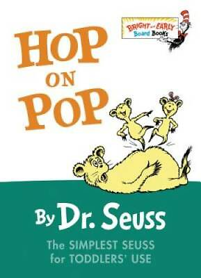 #ad Hop on Pop Board book By Seuss Dr. GOOD $3.78