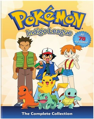 #ad Pokemon: Indigo League The Complete Collection New DVD Boxed Set $42.19