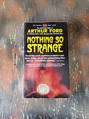 #ad Nothing So Strange by: Arthur Ford Paperback Library 1968 $10.00