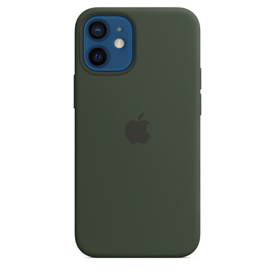 #ad MHKR3FE A Genuine Apple iPhone 12 Mini Silicone Case Cyprus Green $12.00
