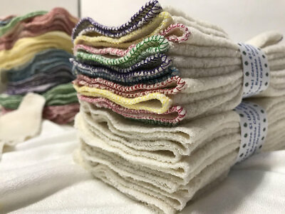#ad MamaBear Natural Cotton Sherpa Reusable Cloth Wipes $15.00