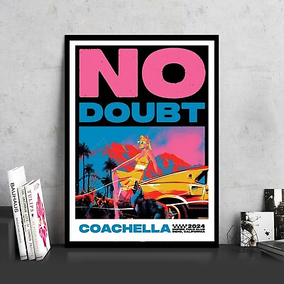 #ad No Doubt Coachella Empire Polo Club CA April 12 21 2024 Poster $16.50