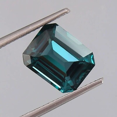 #ad CERTIFIED 26Ct NATURAL Blue Green Sapphire EMERALD Cut Loose Gemstone NEW $33.68
