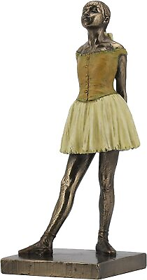 #ad Degas quot;Little Dancerquot; Ballerina Statue 7.25quot; Tall $41.85